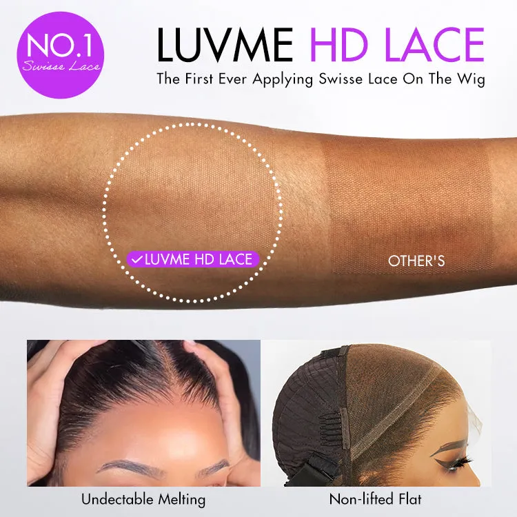 12 Inches=$79.9 | Put On & Go Ombre Ash Blonde Kinky Curly Glueless Minimalist HD Lace Wig Pre-Cut Lace