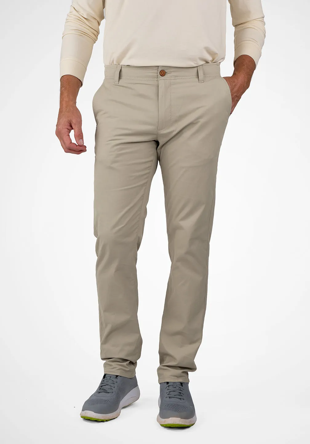 Airotec® Regular Fit Cotton/Nylon Chino Pants