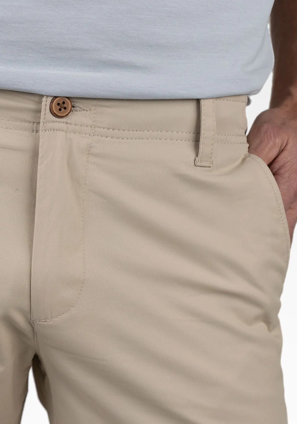 Airotec® Regular Fit Cotton/Nylon Chino Pants