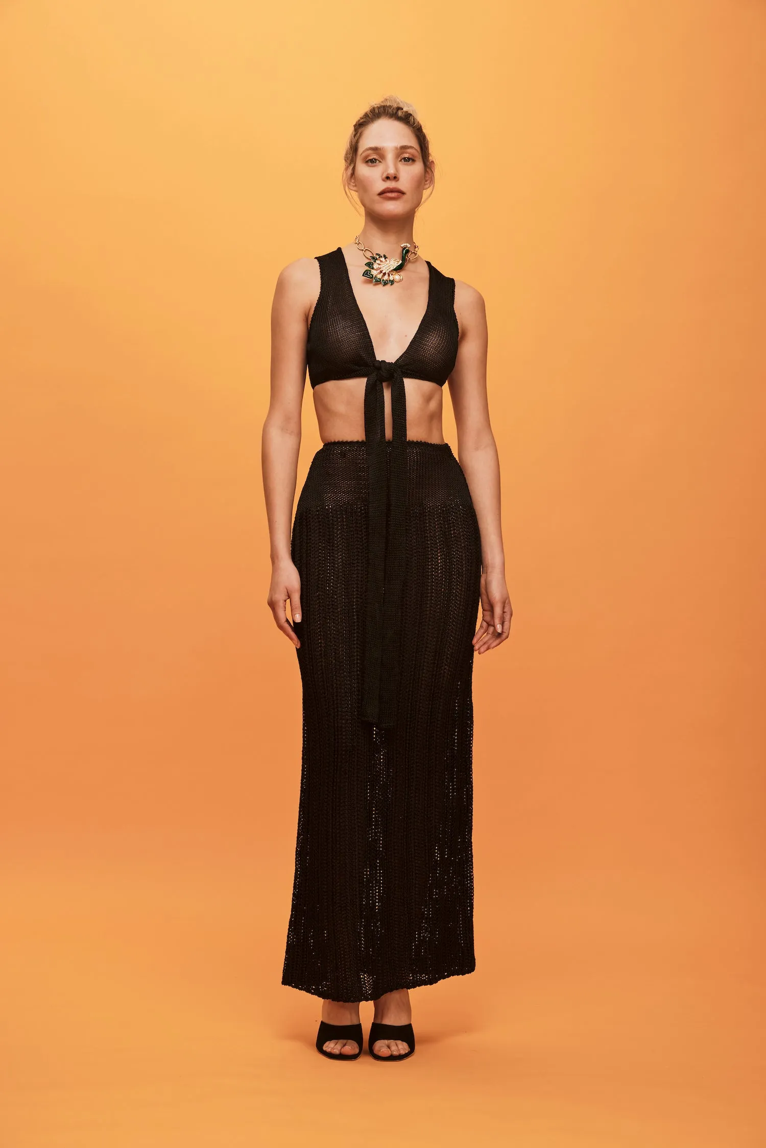 ALSISAR TOP BLACK