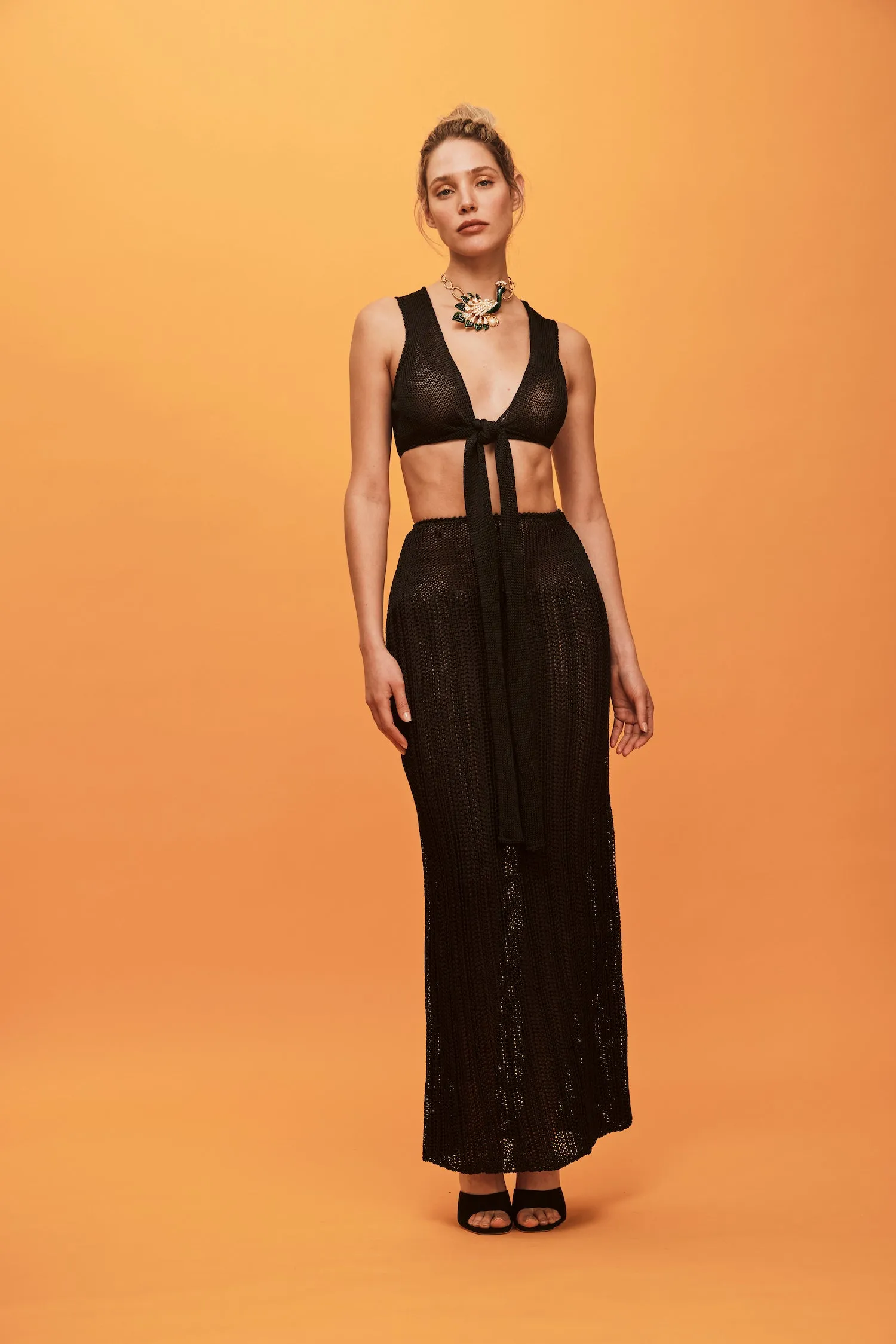 ALSISAR TOP BLACK