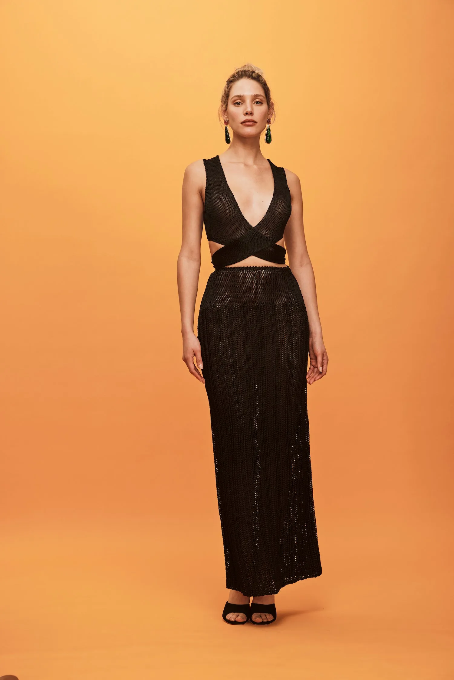 ALSISAR TOP BLACK