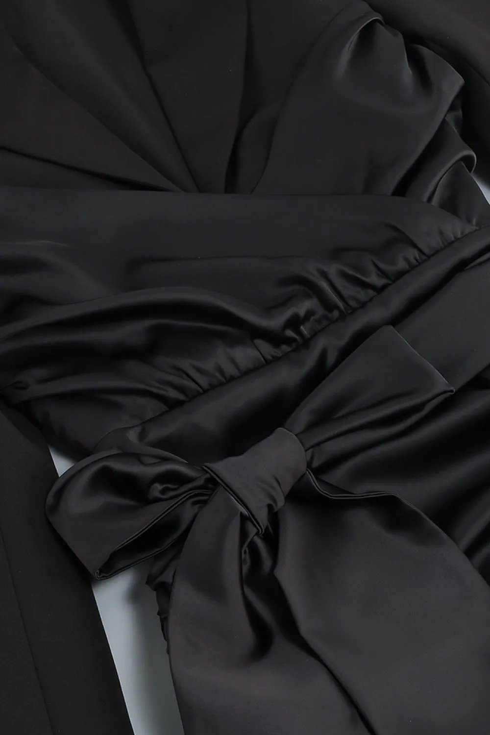 Ava lapel collar dress