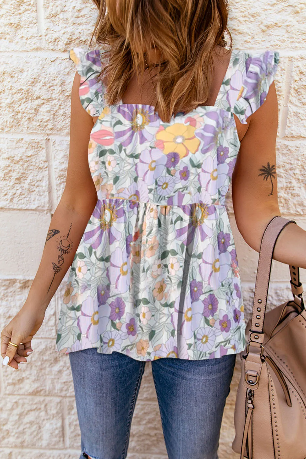 Babydoll Floral Top