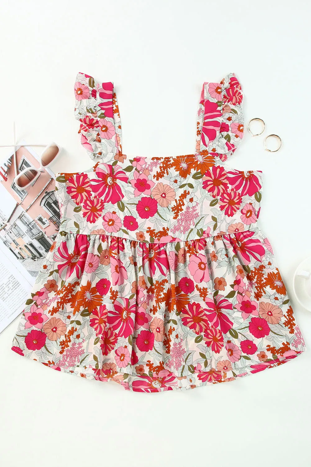 Babydoll Floral Top