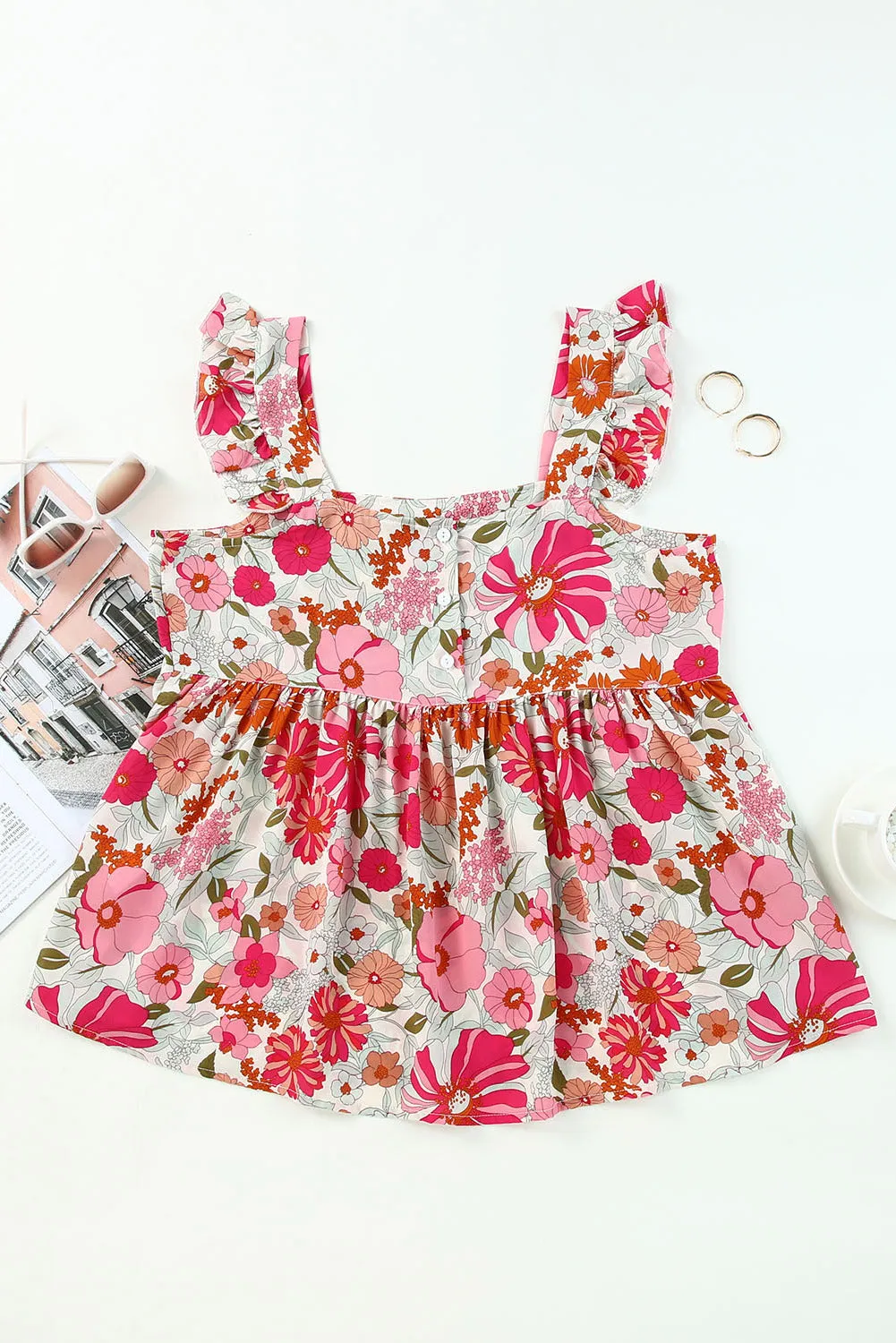 Babydoll Floral Top