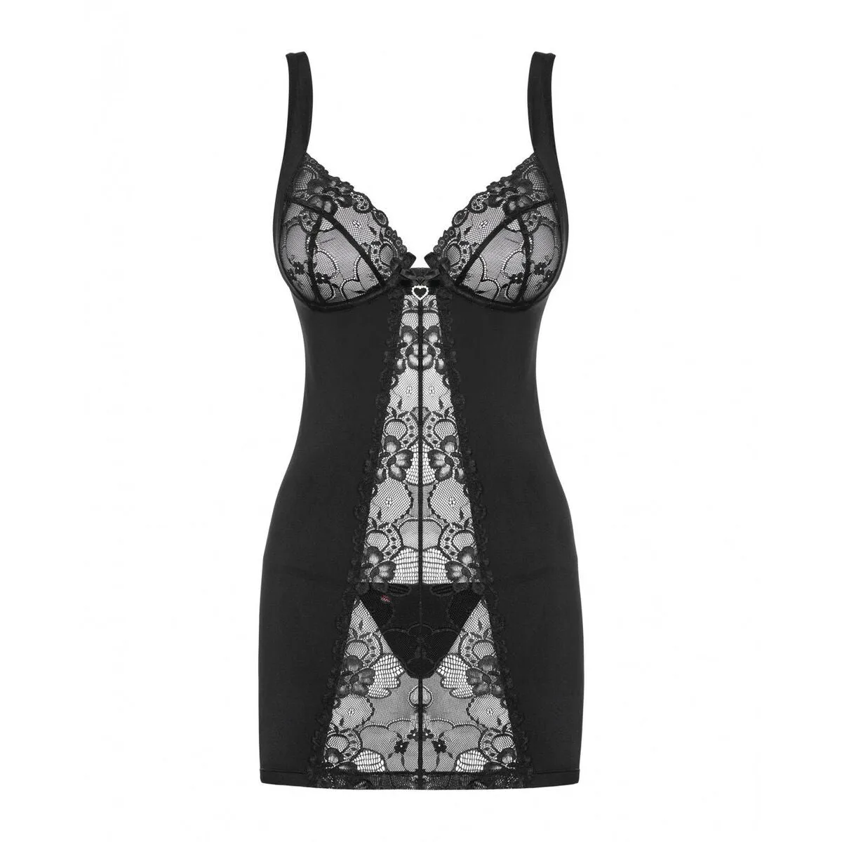 Babydoll Obsessive Black S/M