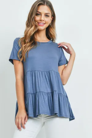 BLUE VINTAGE TOP