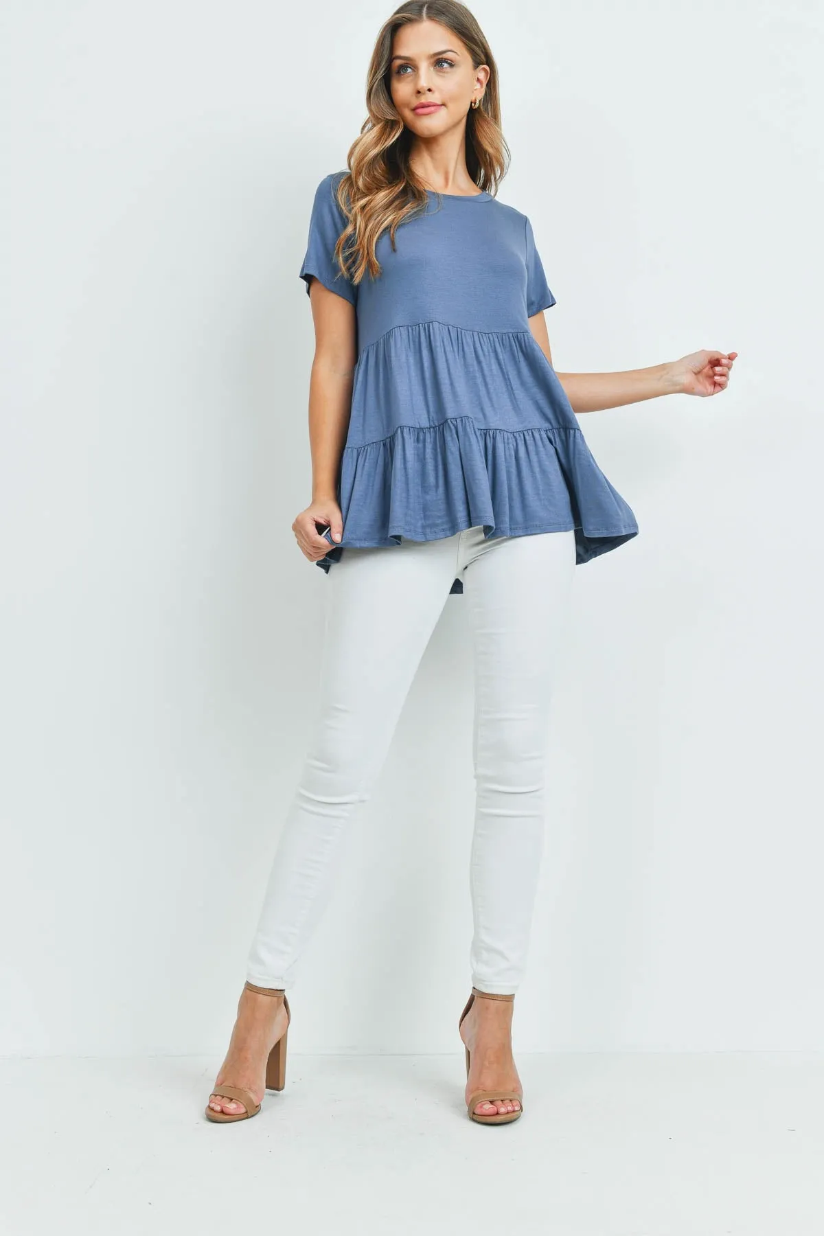 BLUE VINTAGE TOP