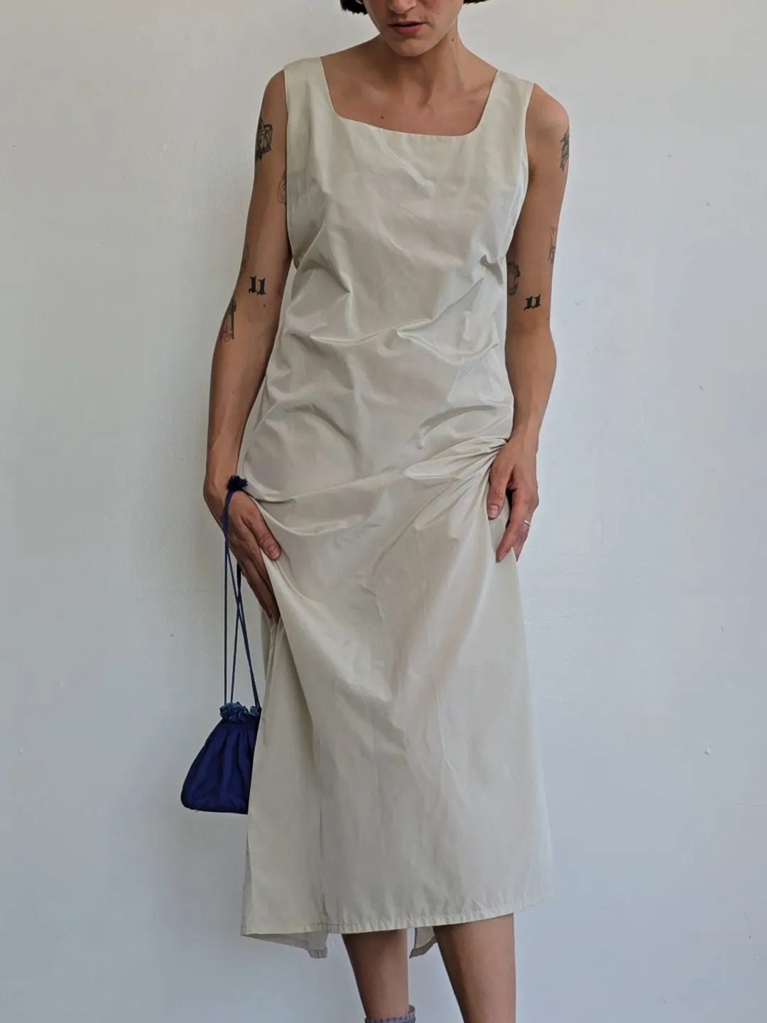 Bone Italian Dress (M)
