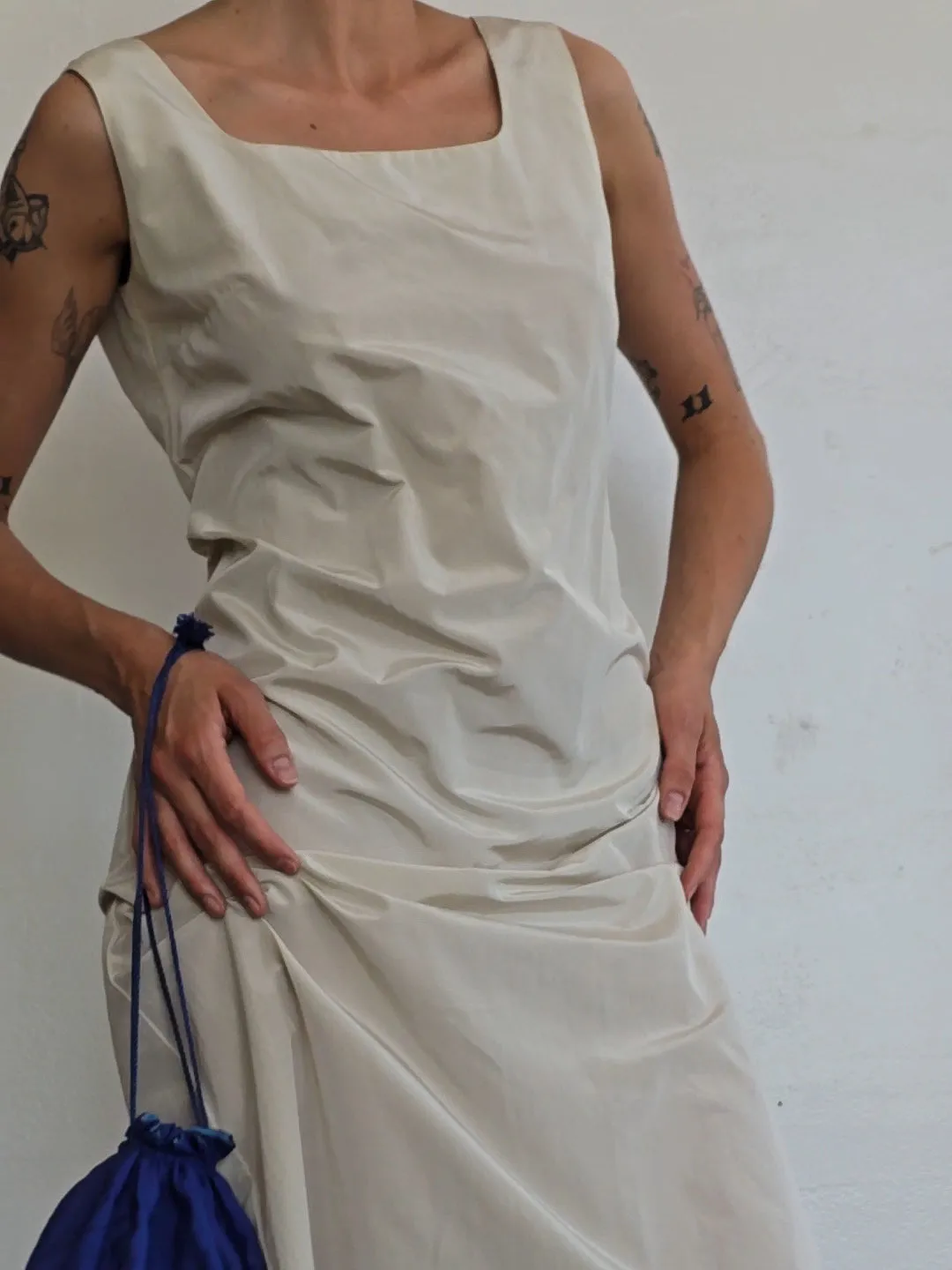 Bone Italian Dress (M)