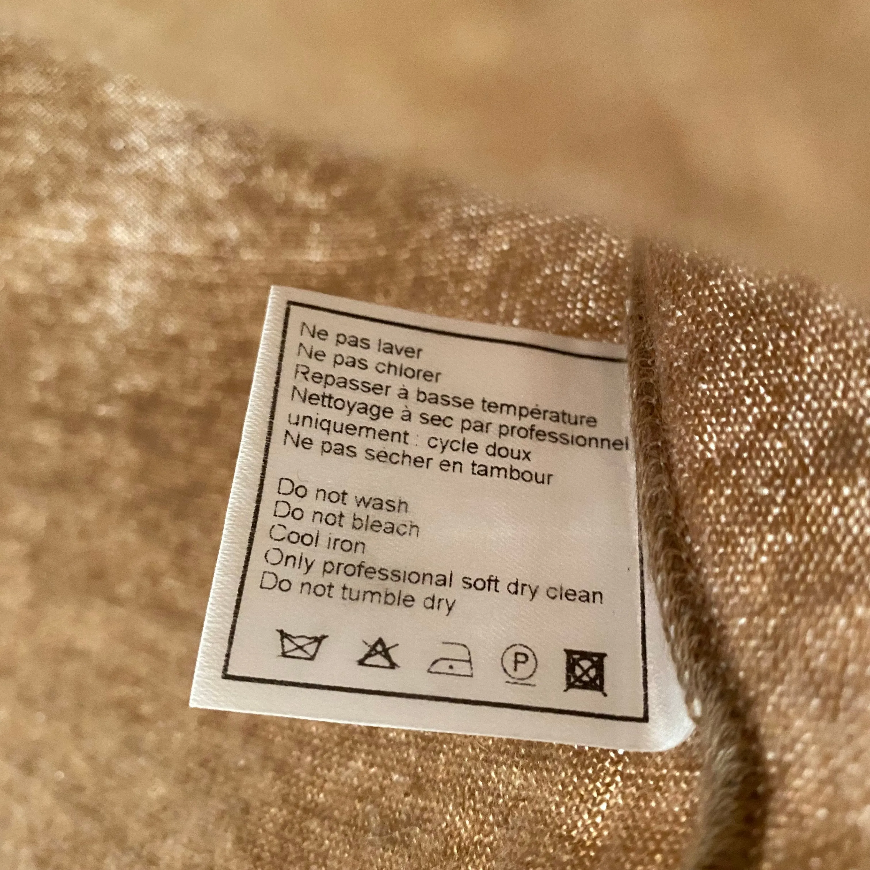 Chanel Brown Knit Top