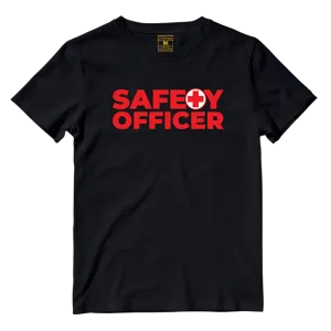 Cotton Shirt: Safety Officer Minimalist