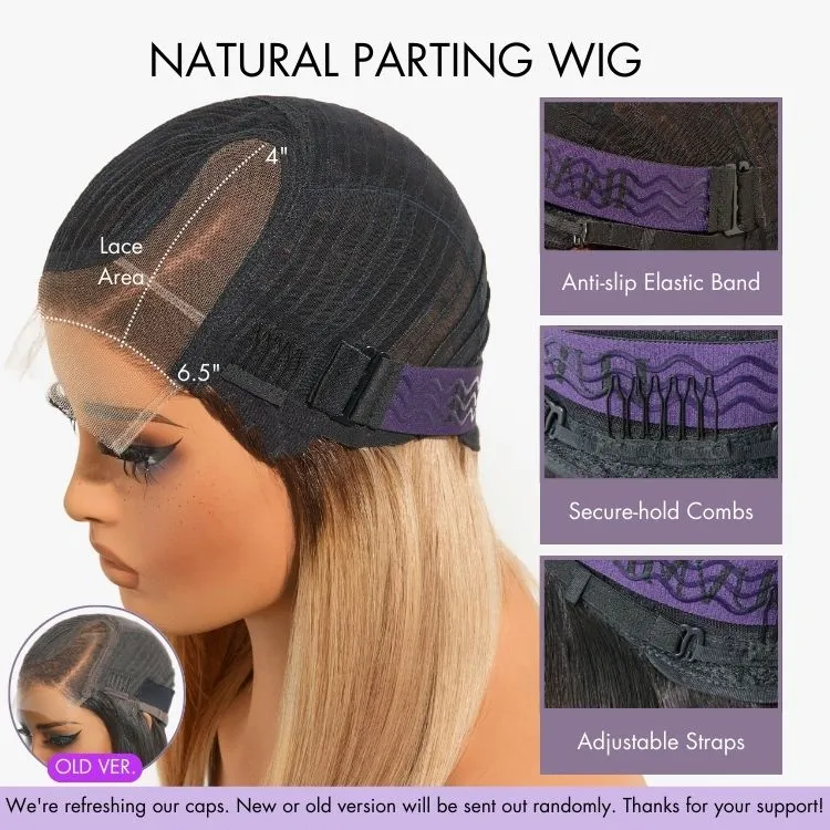 Crazy Wednesday | 1 SEC INSTALL WIG | Mature Boss Brown Ombre Highlight / Natural Black / Salt and Pepper Loose Wave Glueless Minimalist HD Lace Wig