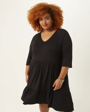 Diana Babydoll Dress | Black