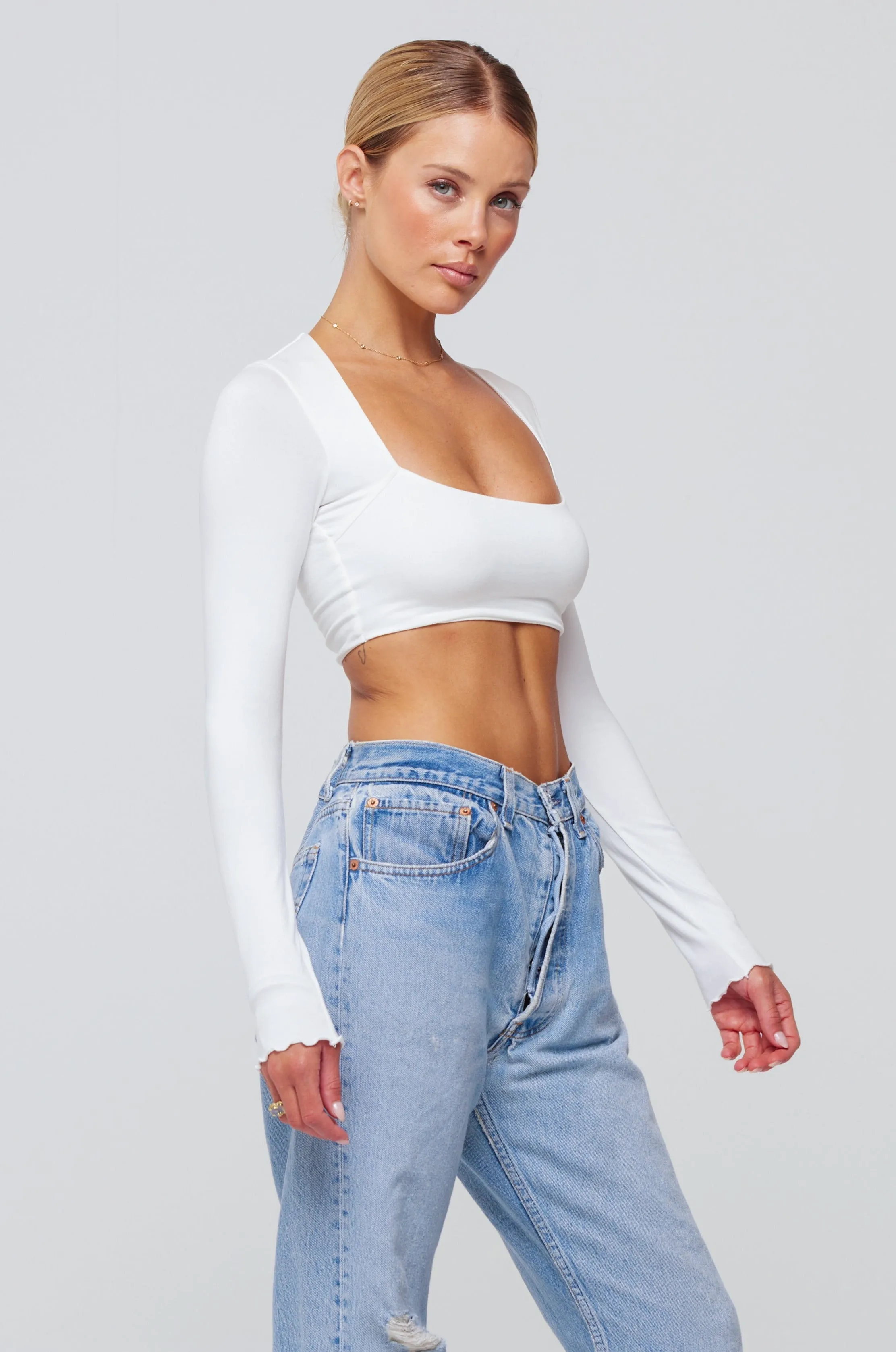 Emily Top in White