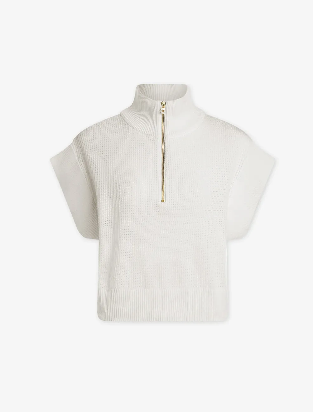 Fulton Cropped Knit Snow White