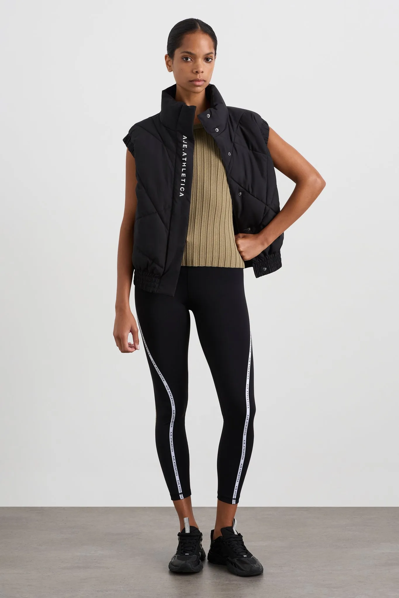 Hydra Racer Knit Ribbed Top