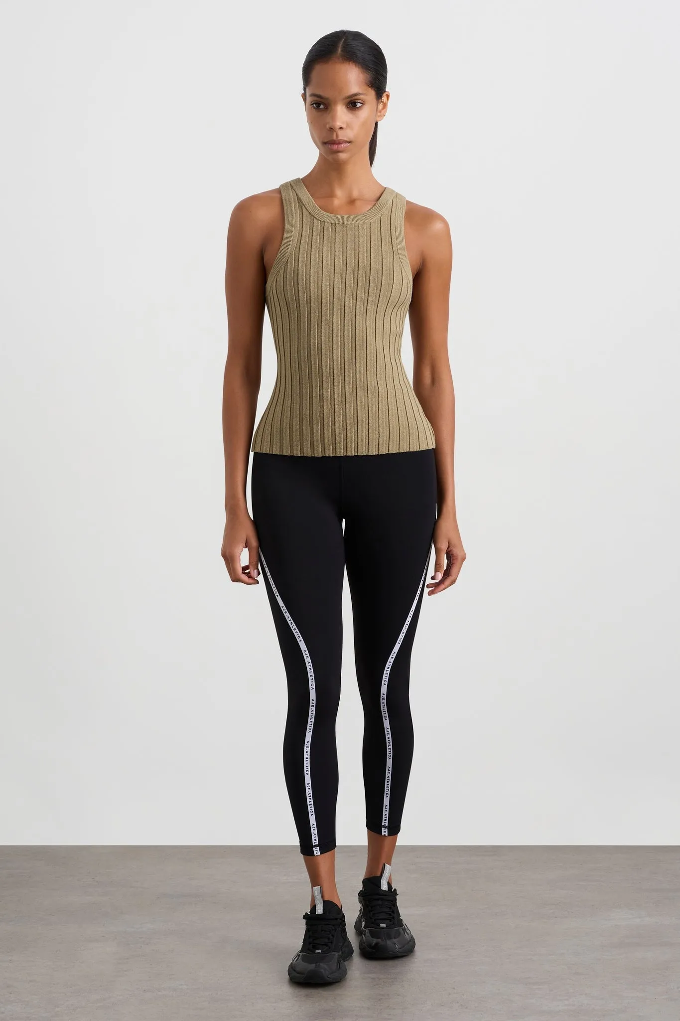 Hydra Racer Knit Ribbed Top