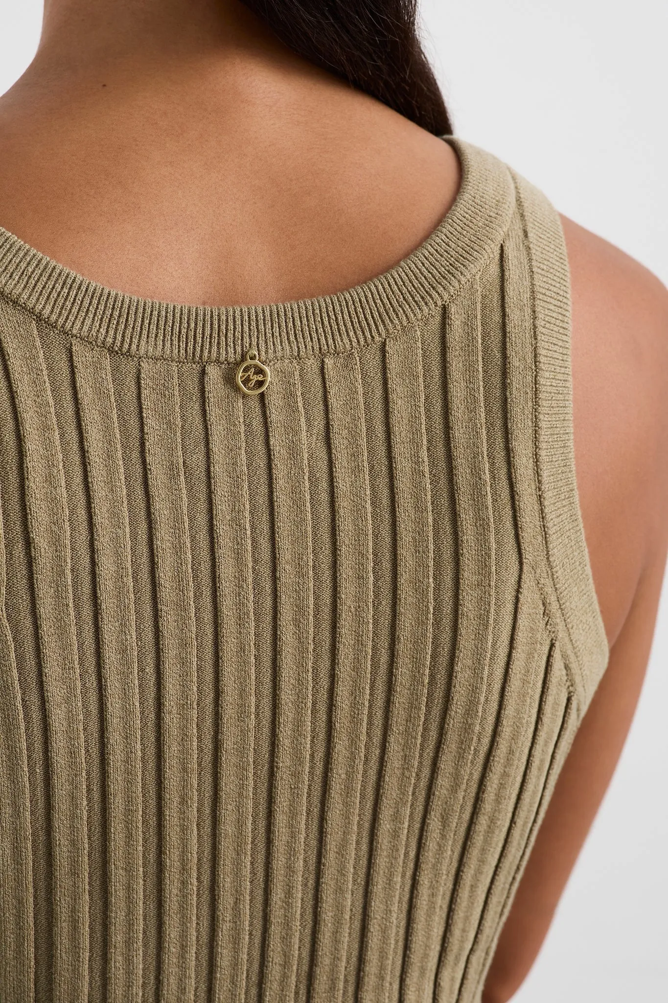 Hydra Racer Knit Ribbed Top