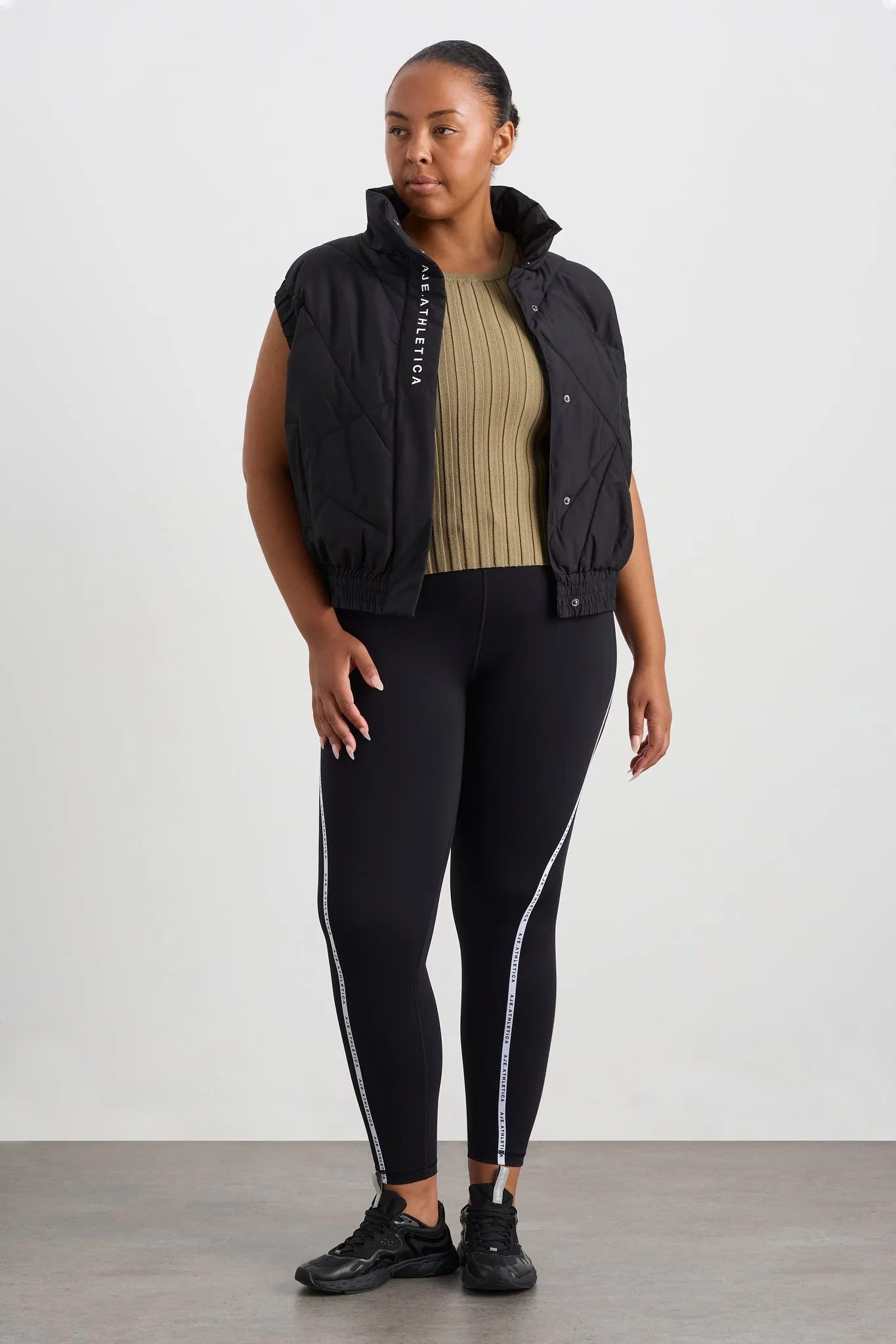 Hydra Racer Knit Ribbed Top