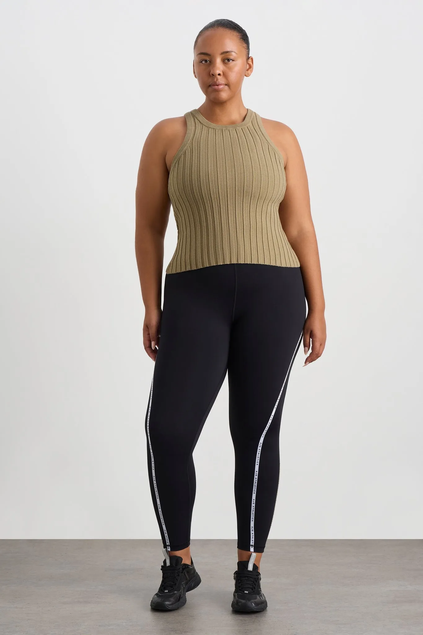 Hydra Racer Knit Ribbed Top