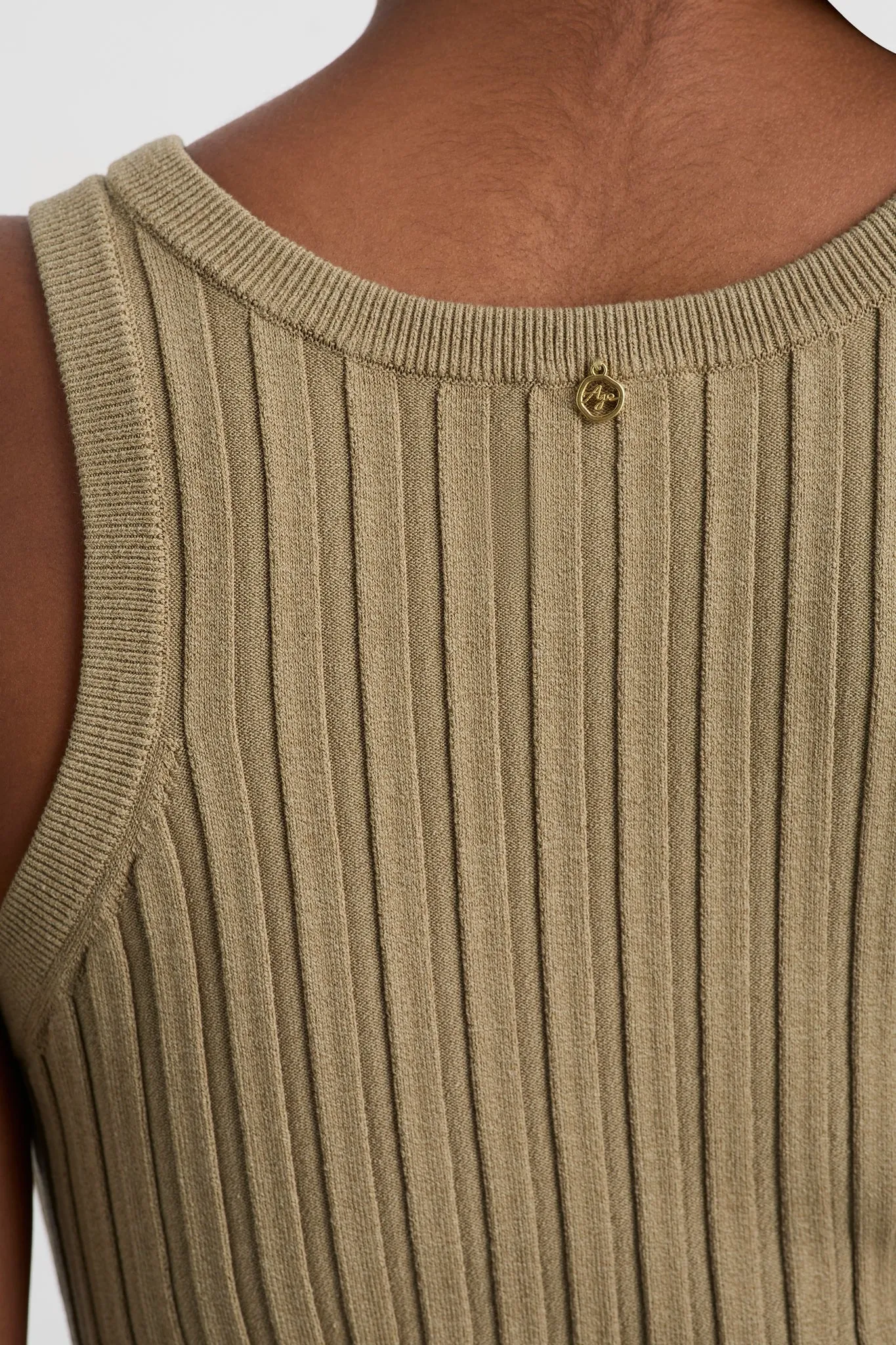 Hydra Racer Knit Ribbed Top