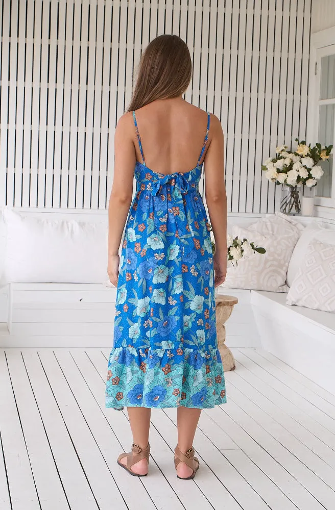 Jaase Love in Mist Print Natalia Midi Dress