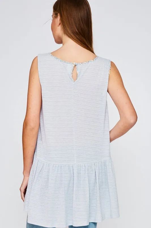 L Love Katie Top - Blue