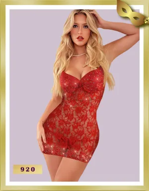 Lacy Transparent Babydoll 920