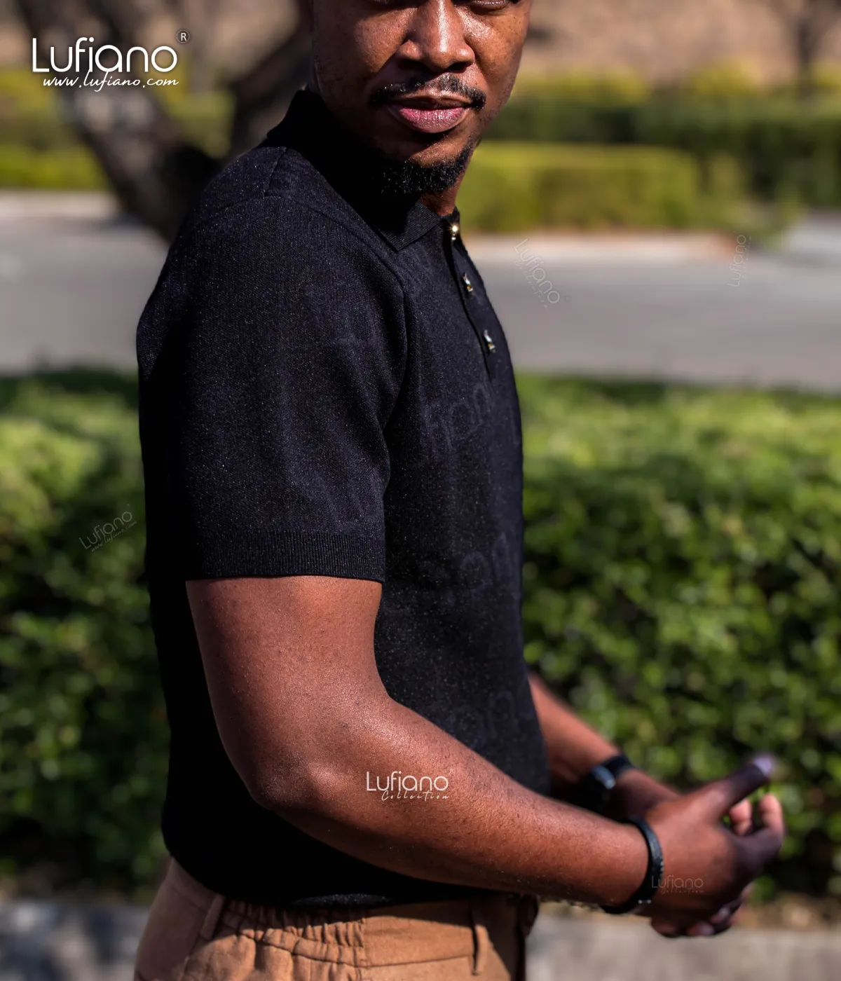 LFN008: Knit Top: Black