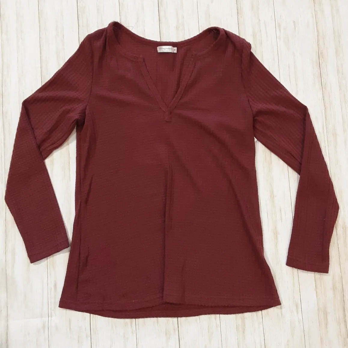 Light Weight Waffle Knit Top