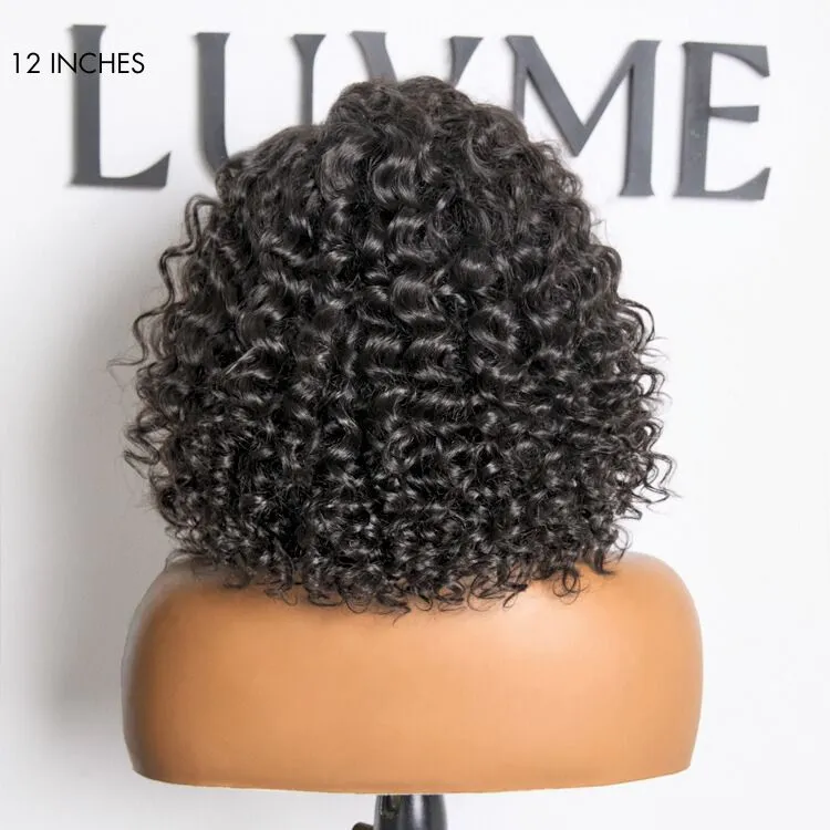 Luvme All-Day Comfort Wig Deep Wave Glueless Minimalist HD Lace Human Hair Curly Wig Pre-Cut Lace