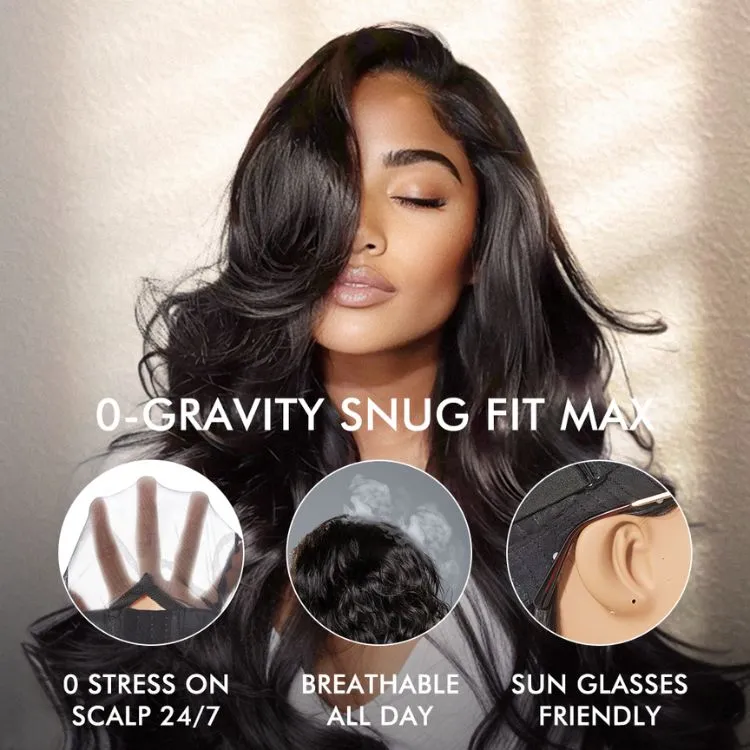 Luvme All-Day Comfort Wig Deep Wave Glueless Minimalist HD Lace Human Hair Curly Wig Pre-Cut Lace