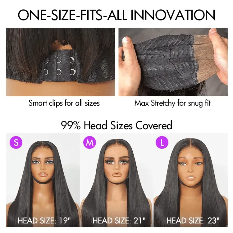 Luvme All-Day Comfort Wig Deep Wave Glueless Minimalist HD Lace Human Hair Curly Wig Pre-Cut Lace