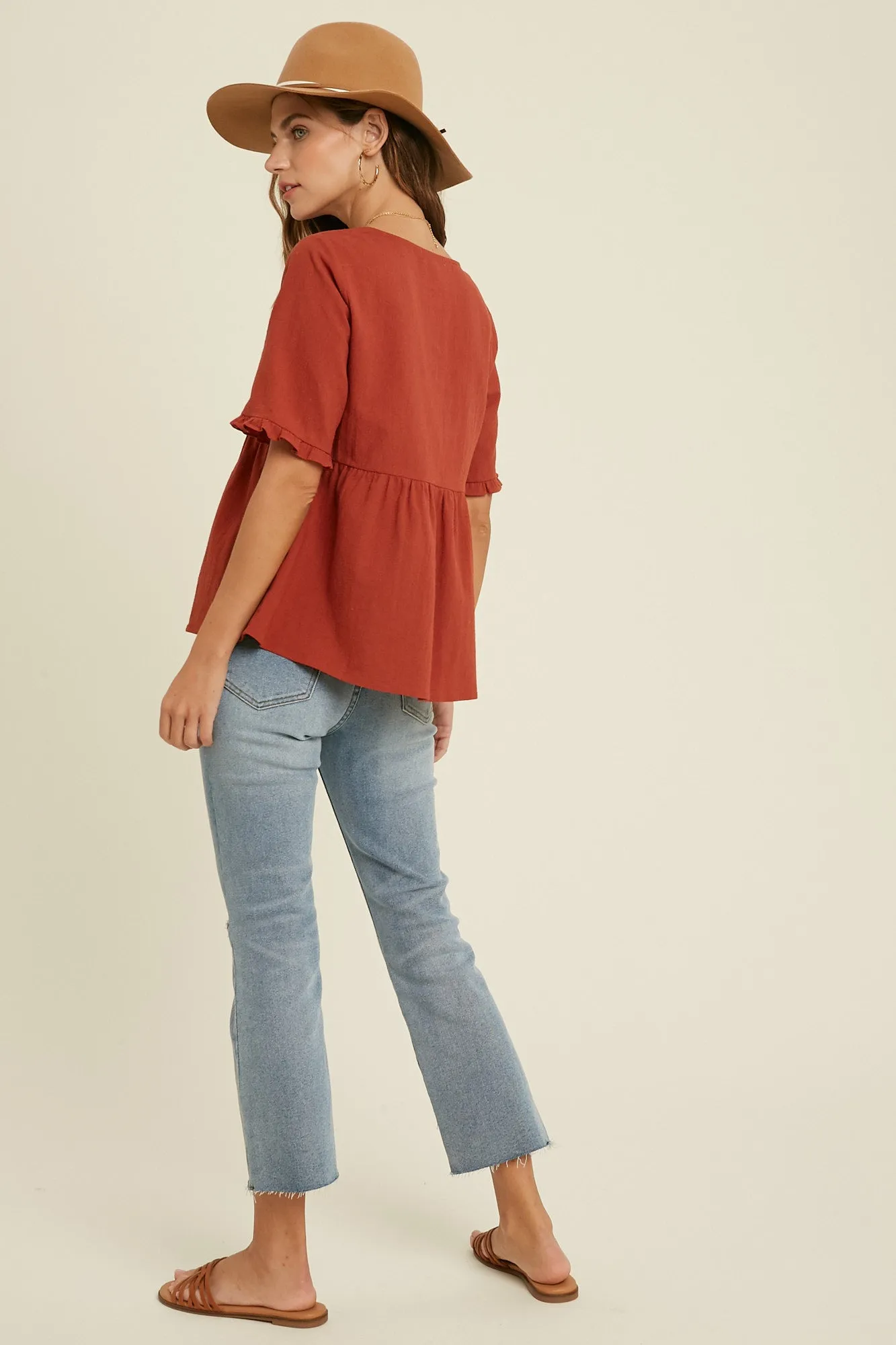 Marlena Top (Rust)