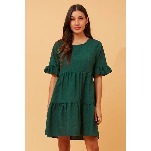 MAXIM BABYDOLL SHORT DRESS