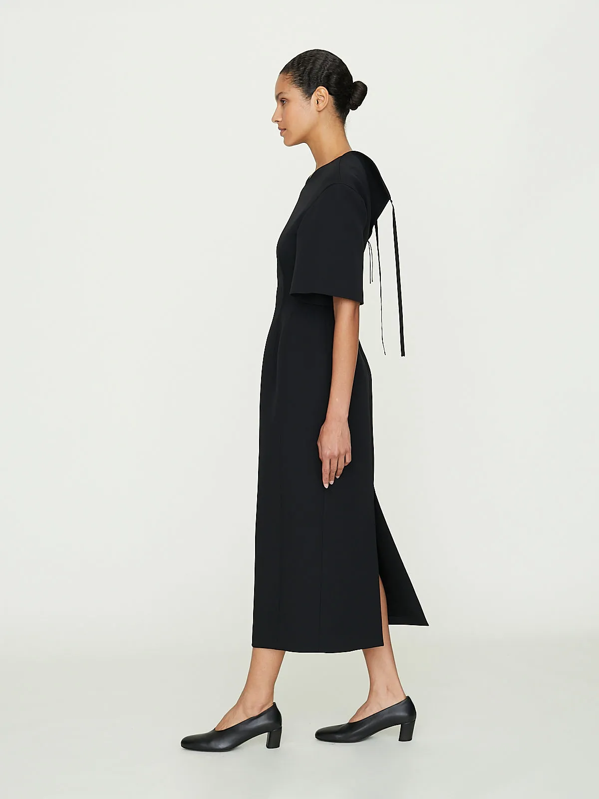 Midi Dress in Black
