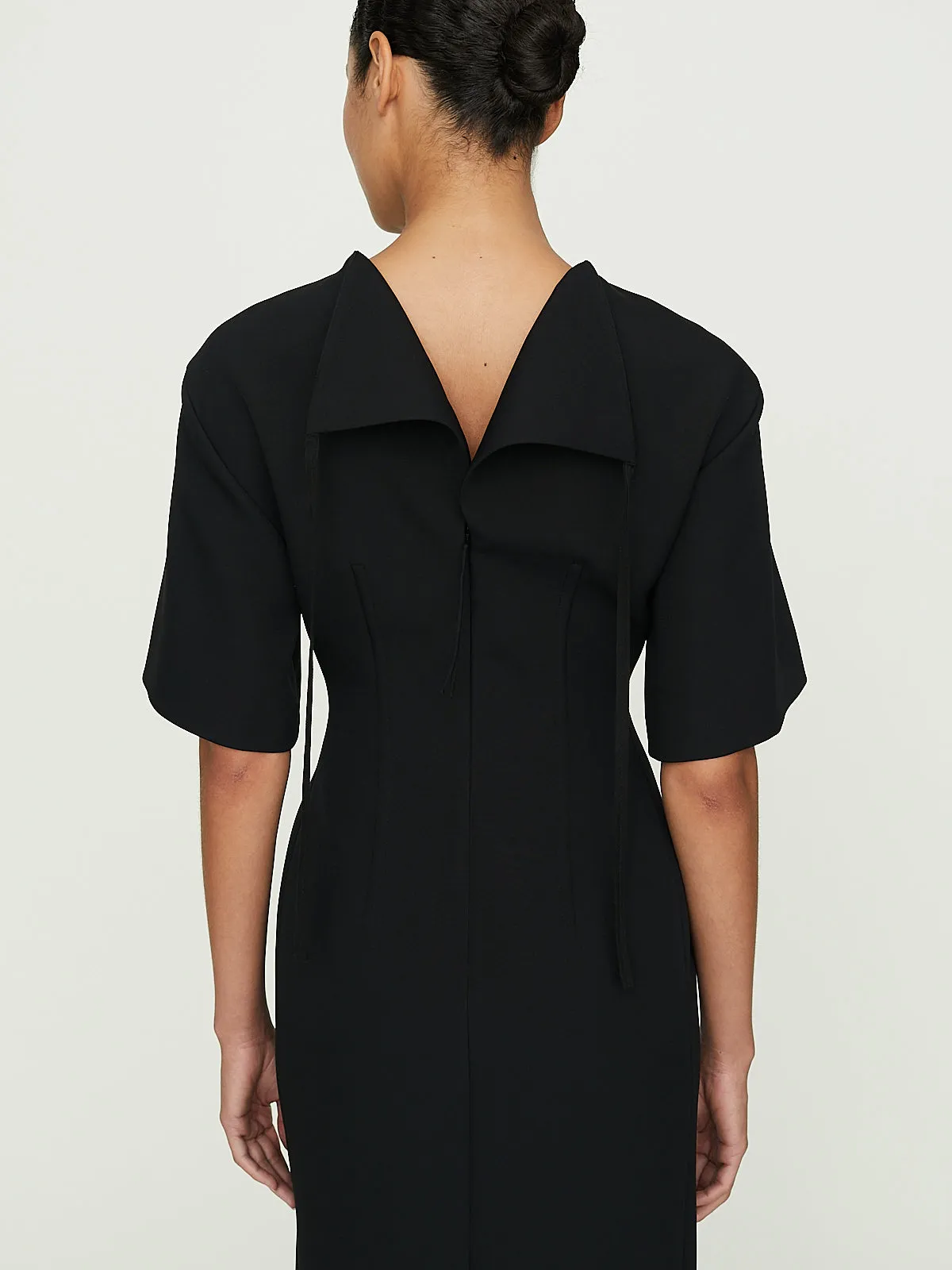 Midi Dress in Black