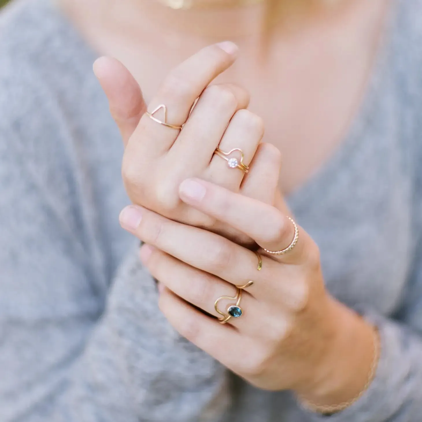 Minimalist Cuff Ring