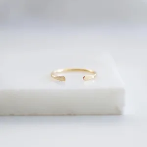 Minimalist Cuff Ring