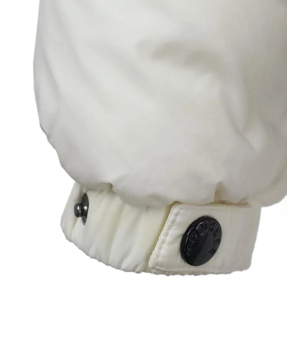 Moncler White Down Coat sz 2