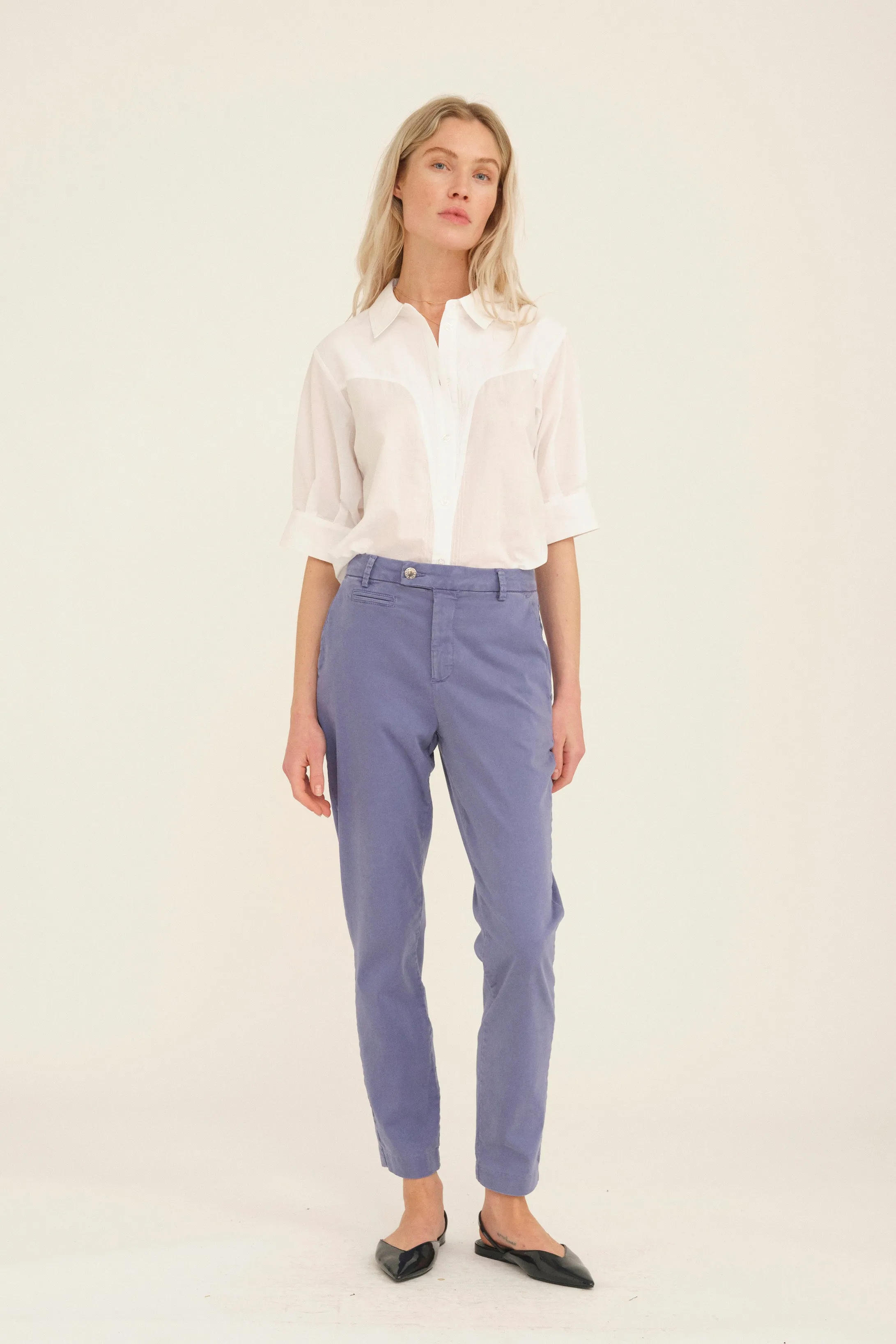 PD-Anika Support Chino - Indigo Blue