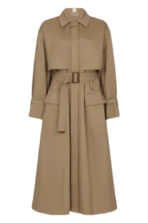 Sand Serai Belted Trench Coat