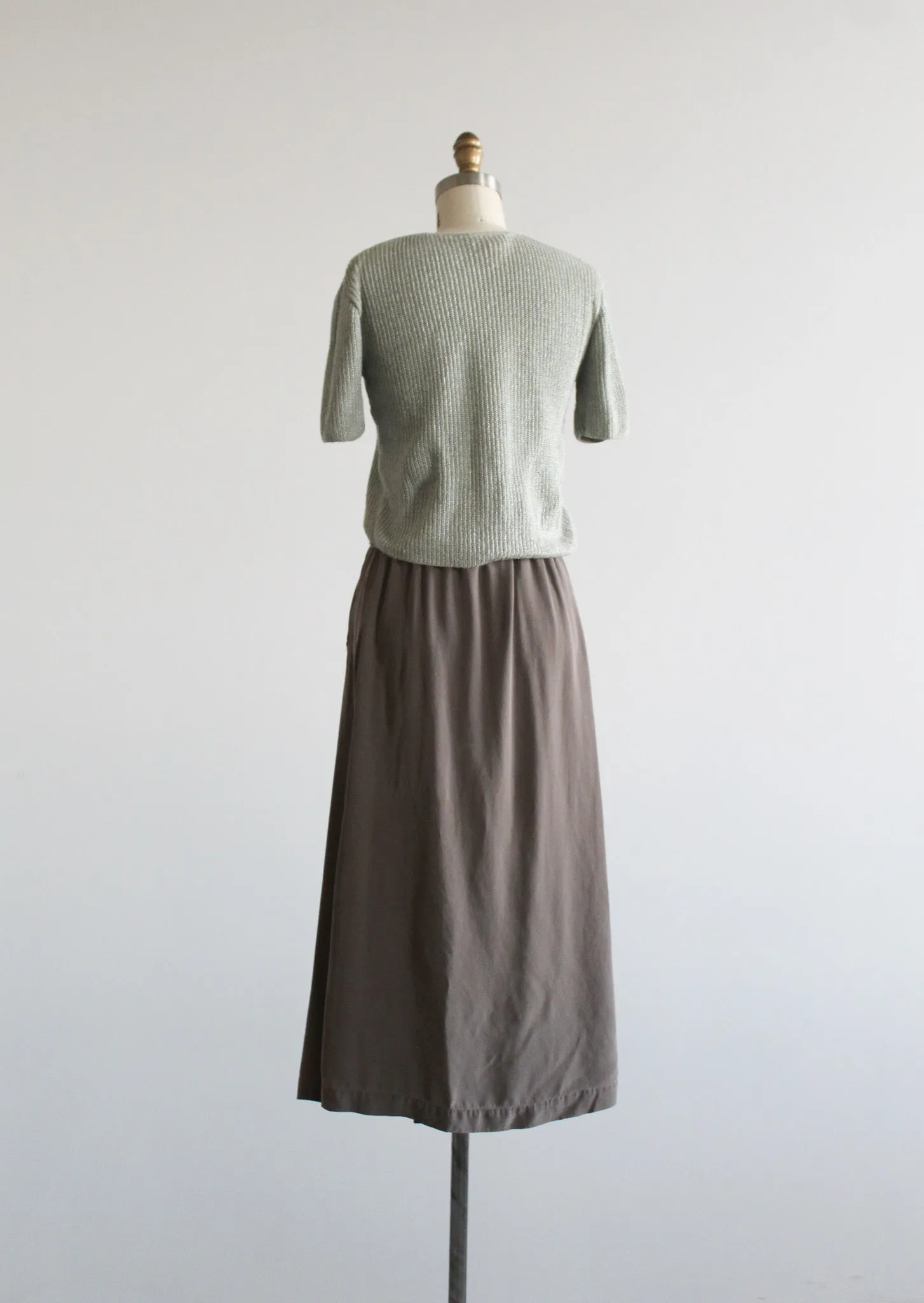 seaglass knit button up