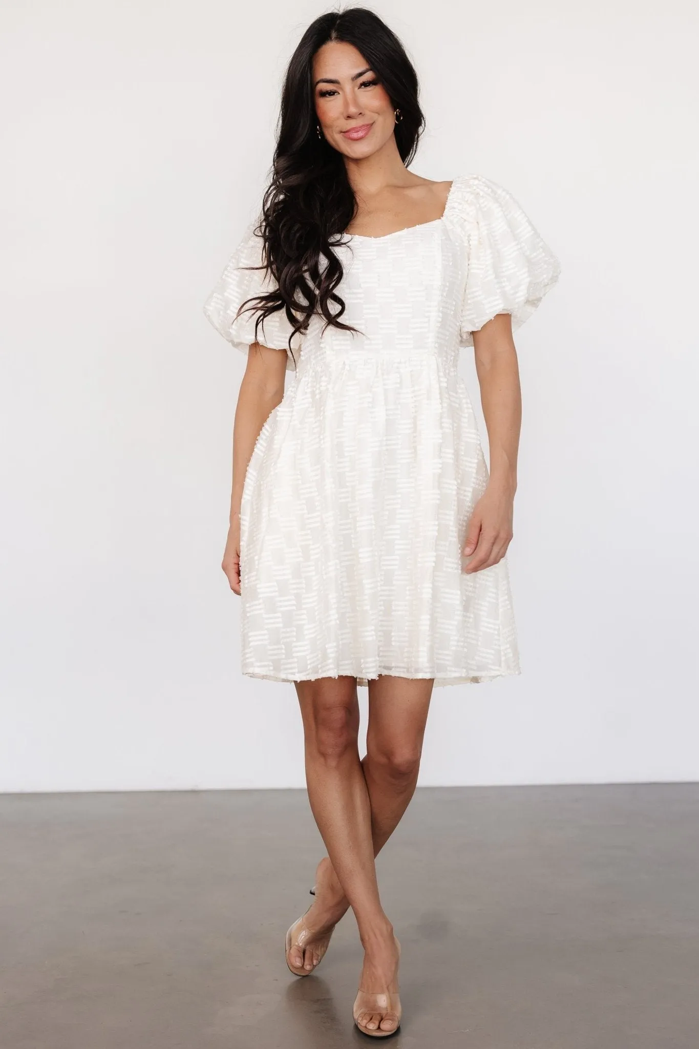 Sommer Short Dress | Cream