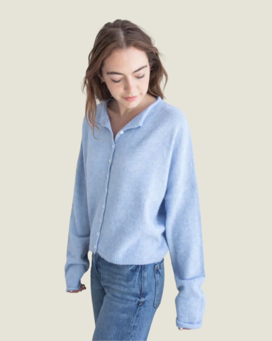 The Joyce: Sky Blue Cardigan