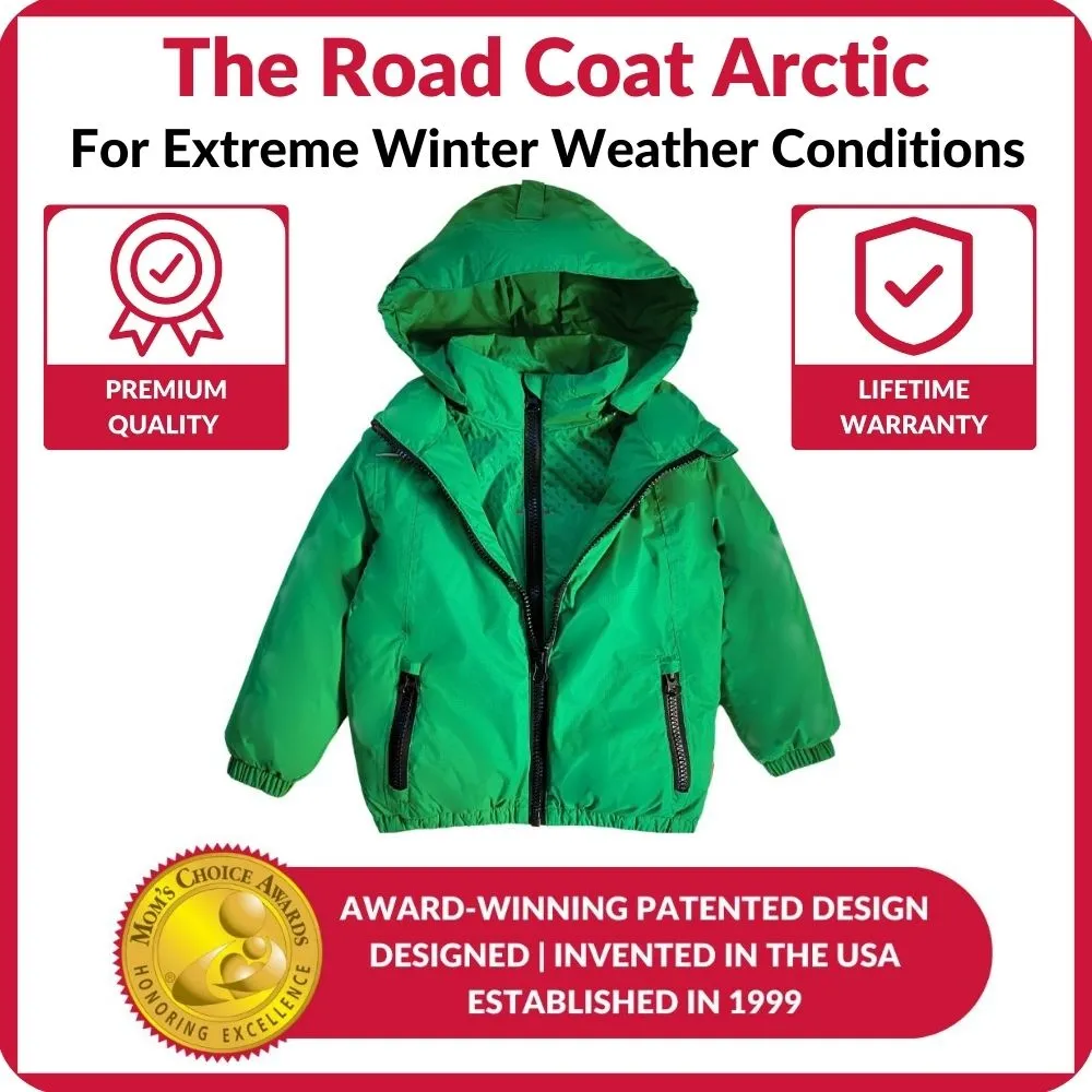 The Road Coat Arctic - Green