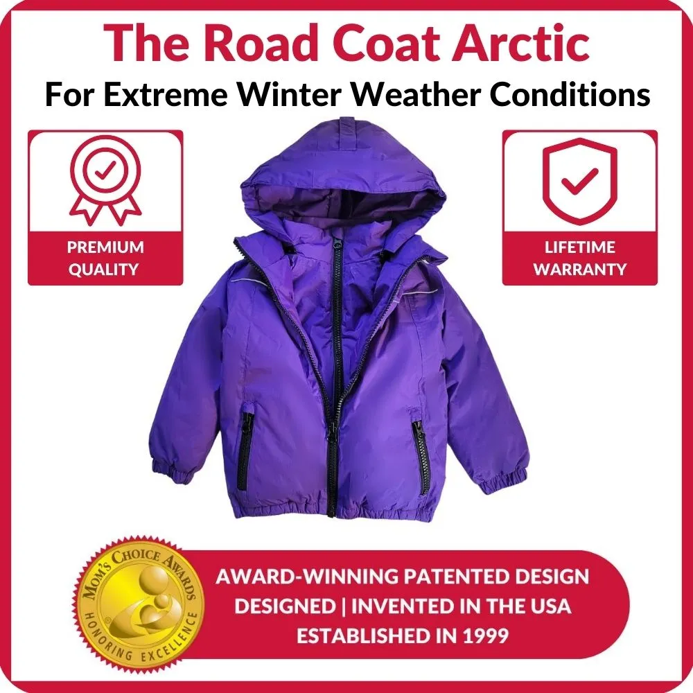 The Road Coat Arctic - Purple