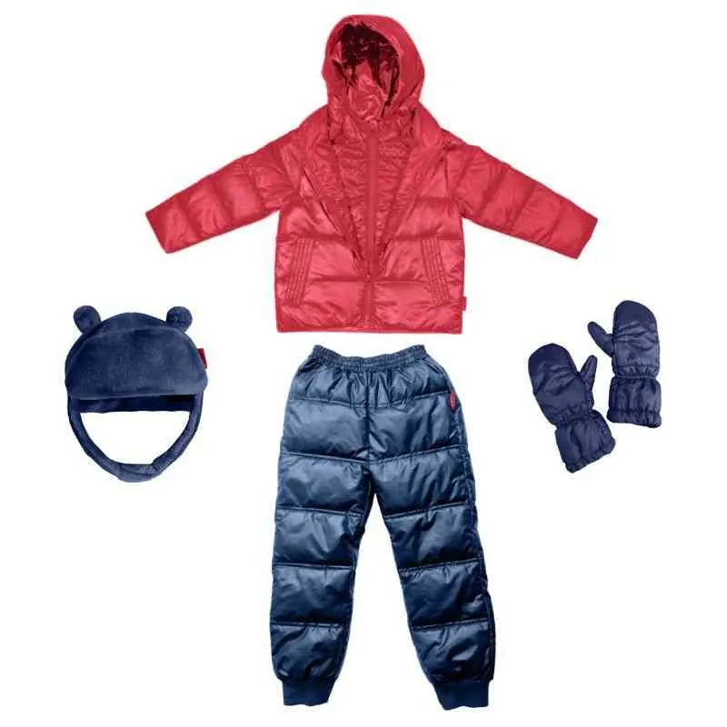 The Road Coat Down - Red
